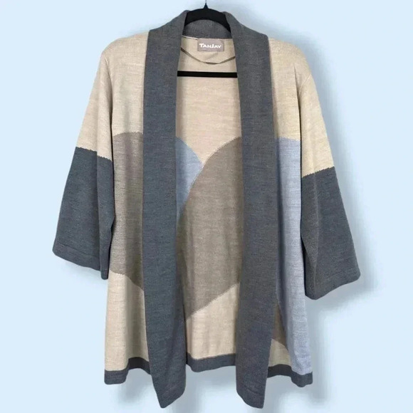 TanJay Knit Open Front Cardigan - Picture 4 of 6